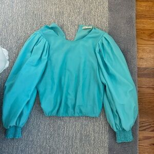 ALICE & OLIVIA SILK BLOUSE